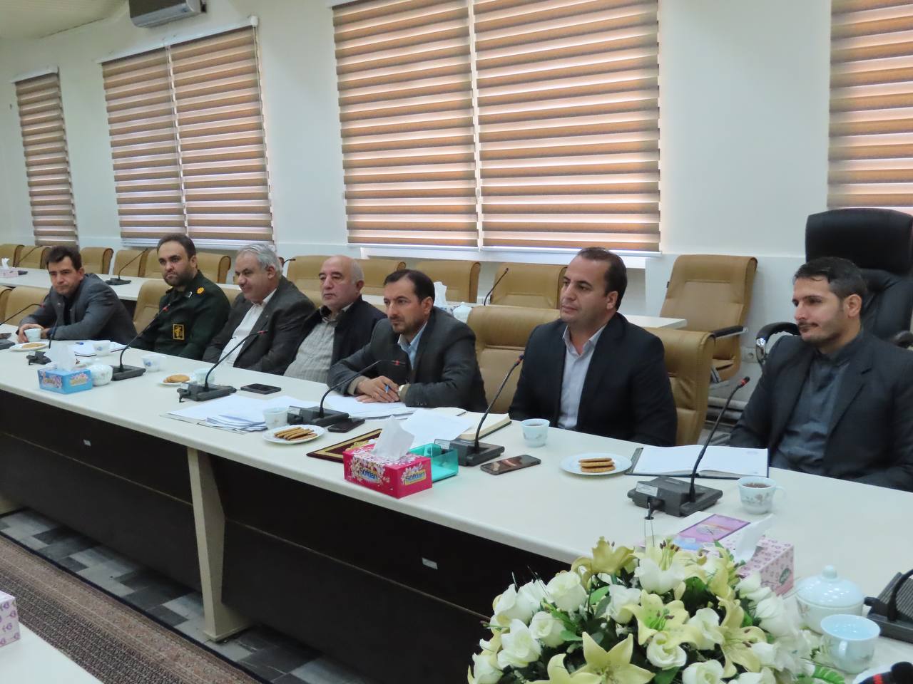 جلسه کارگروه آرد و نان شهرستان چایپاره