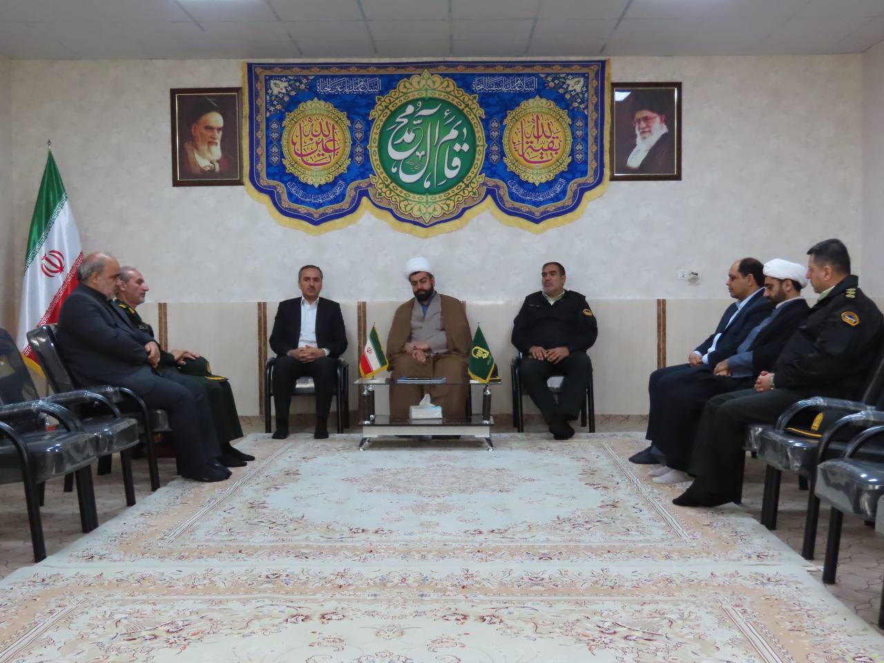 دیدار نوروزی فرماندار چایپاره با امام جمعه شهرستان
