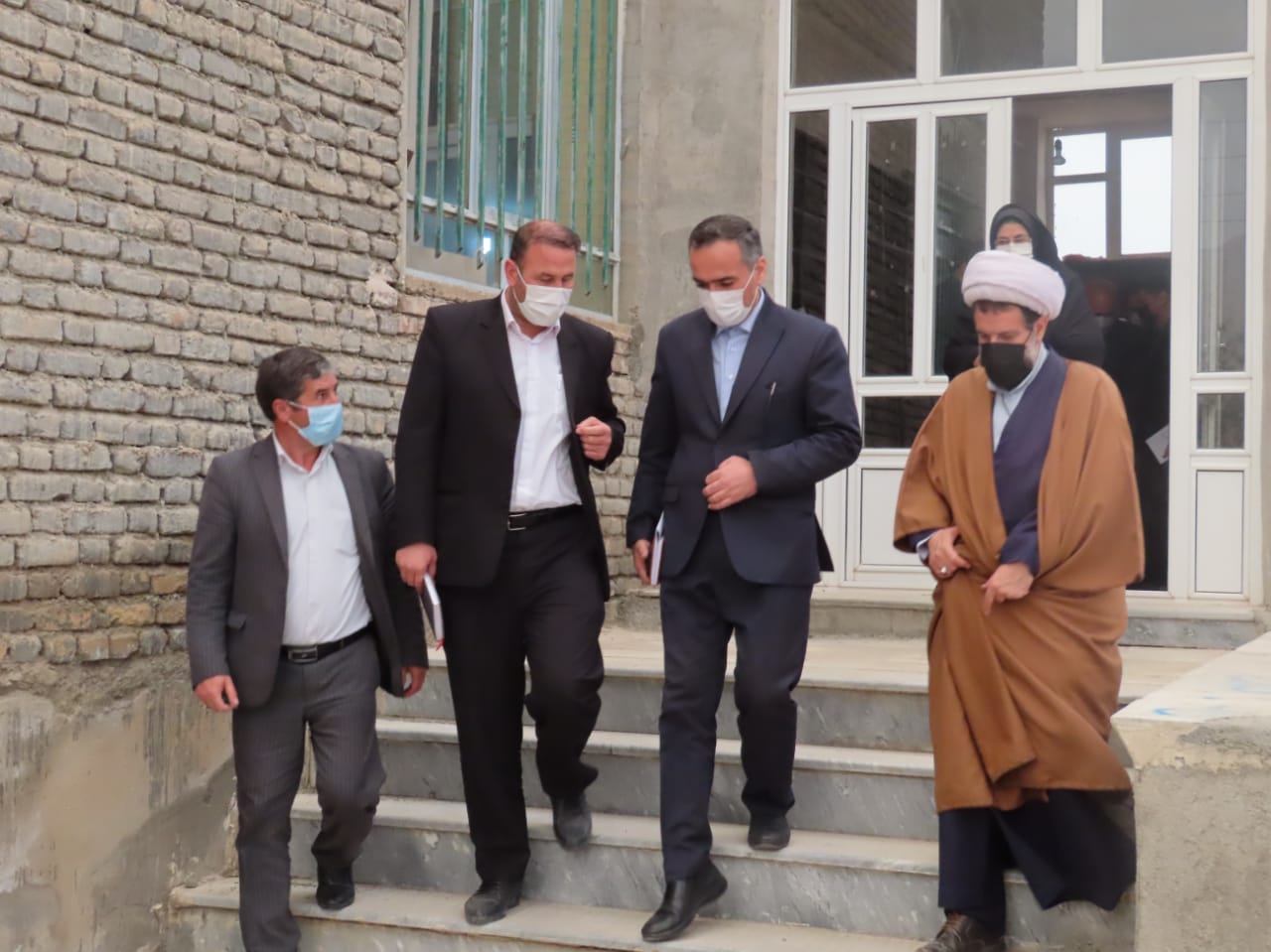 بازدید فرماندار و جمعی از مسئولان شهرستان از روستاهای بخش حاجیلار شهرستان چایپاره