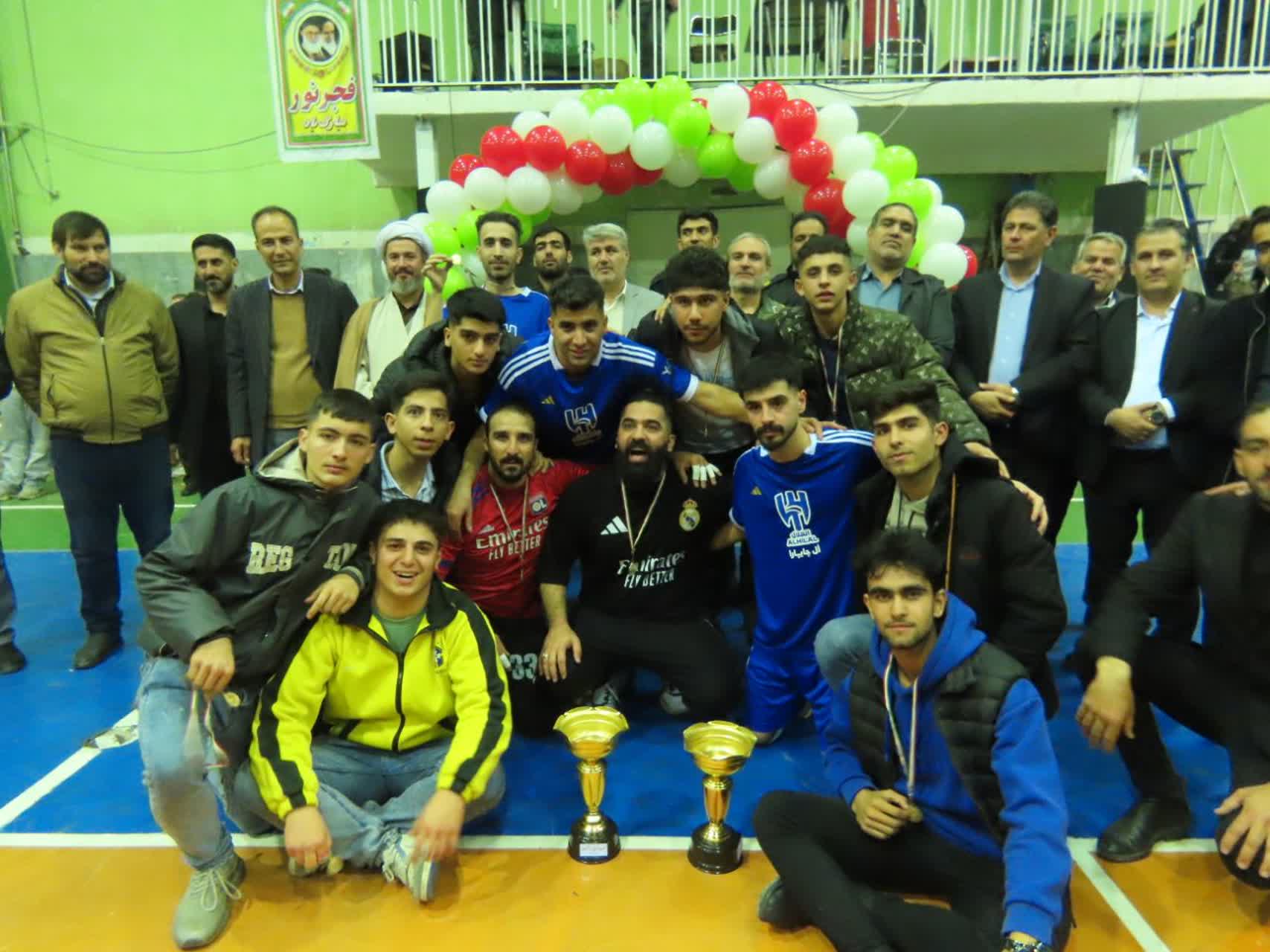 مسابقه نهایی فوتسال جام فجر برگزار شد