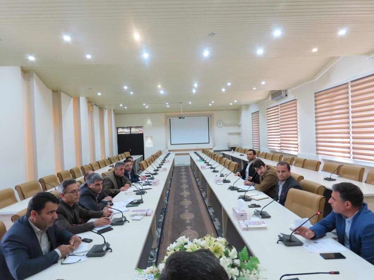 جلسه شورای حفاظت از منابع آب شهرستان چایپاره