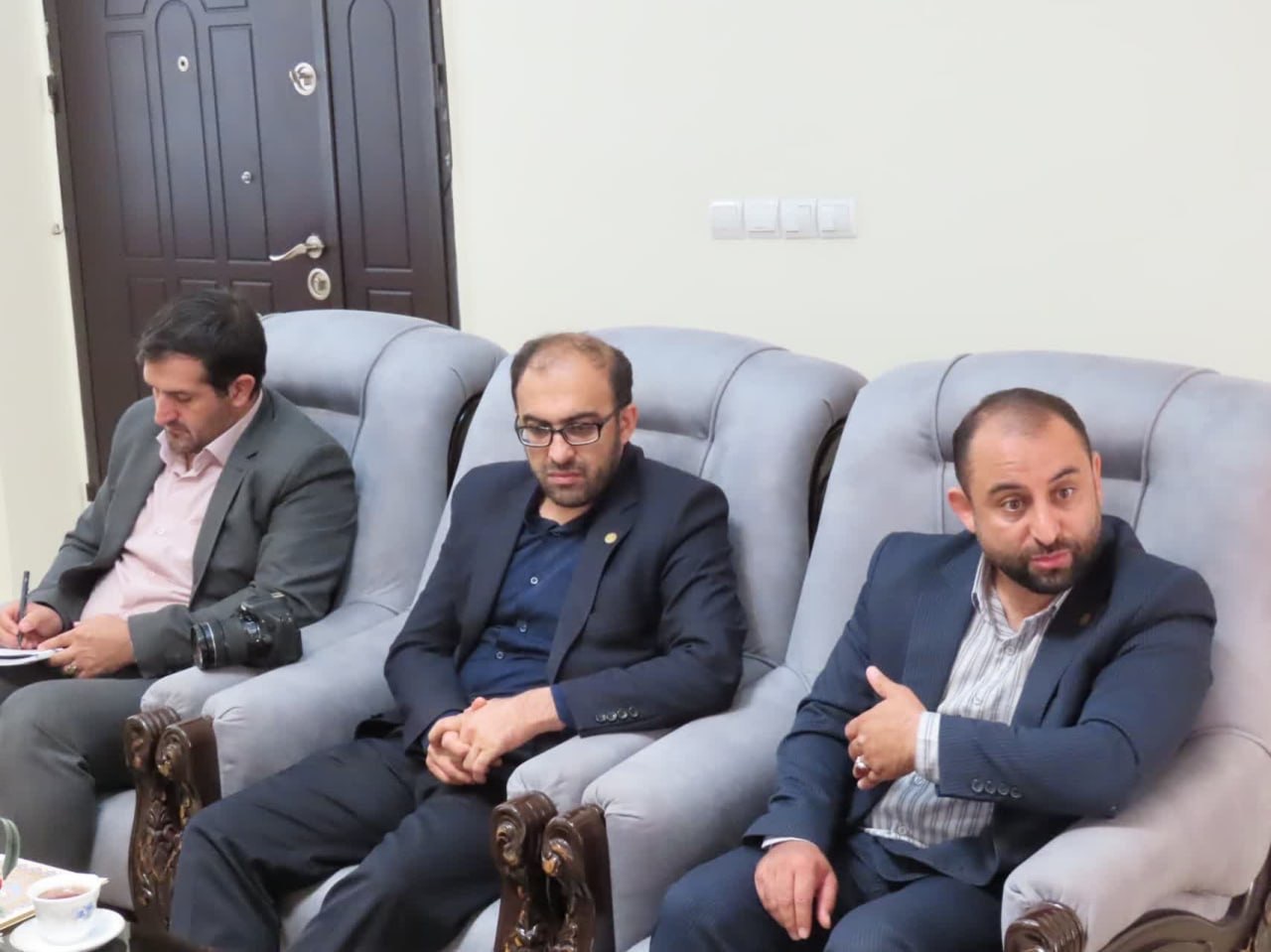 دیدار مدیر ستاد هماهنگی کانون های فرهنگی و هنری مساجد استان آذربایجان غربی با فرماندار شهرستان چایپاره