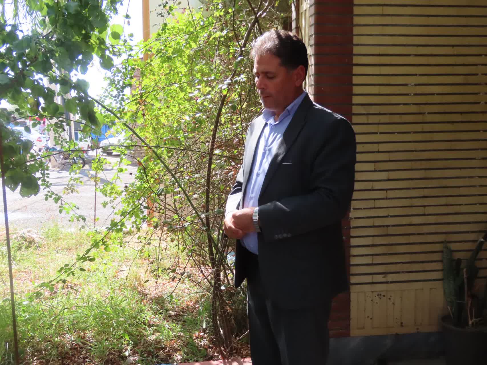 مراسم تجلیل از آتش نشانان شهرستان