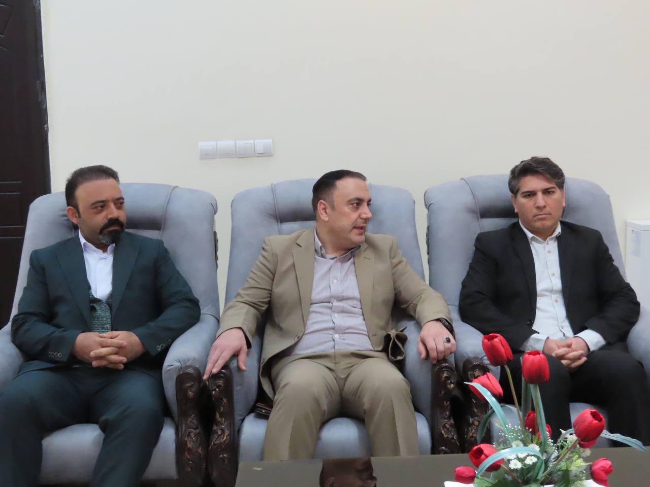 دیدار نوروزی روساء و مدیران دستگاه های اجرایی با فرماندار چایپاره