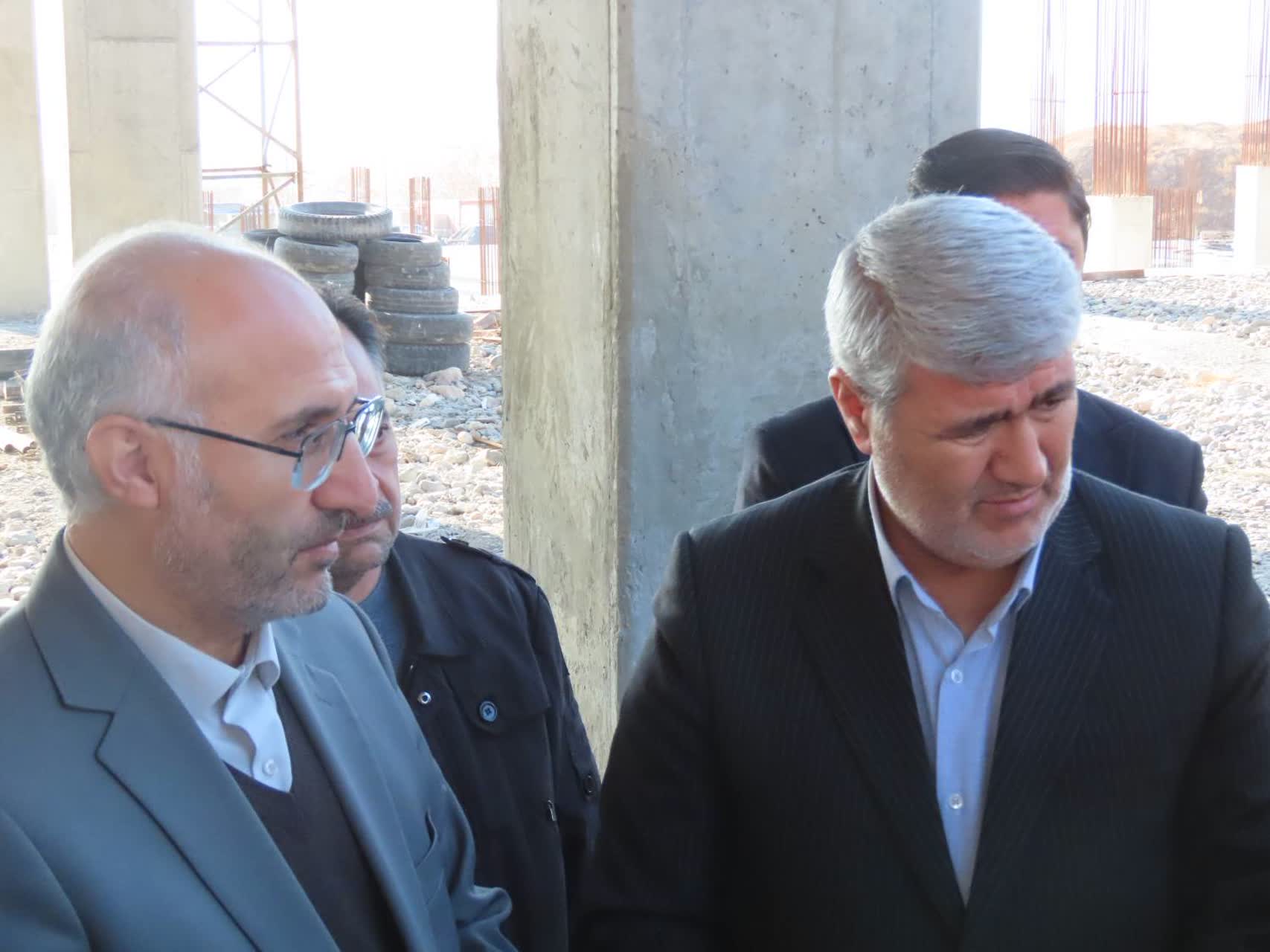 بازدید بازرس‌کل قضایی استان آذربایجان غربی از روند احداث و توسعه مراکز درمانی چایپاره