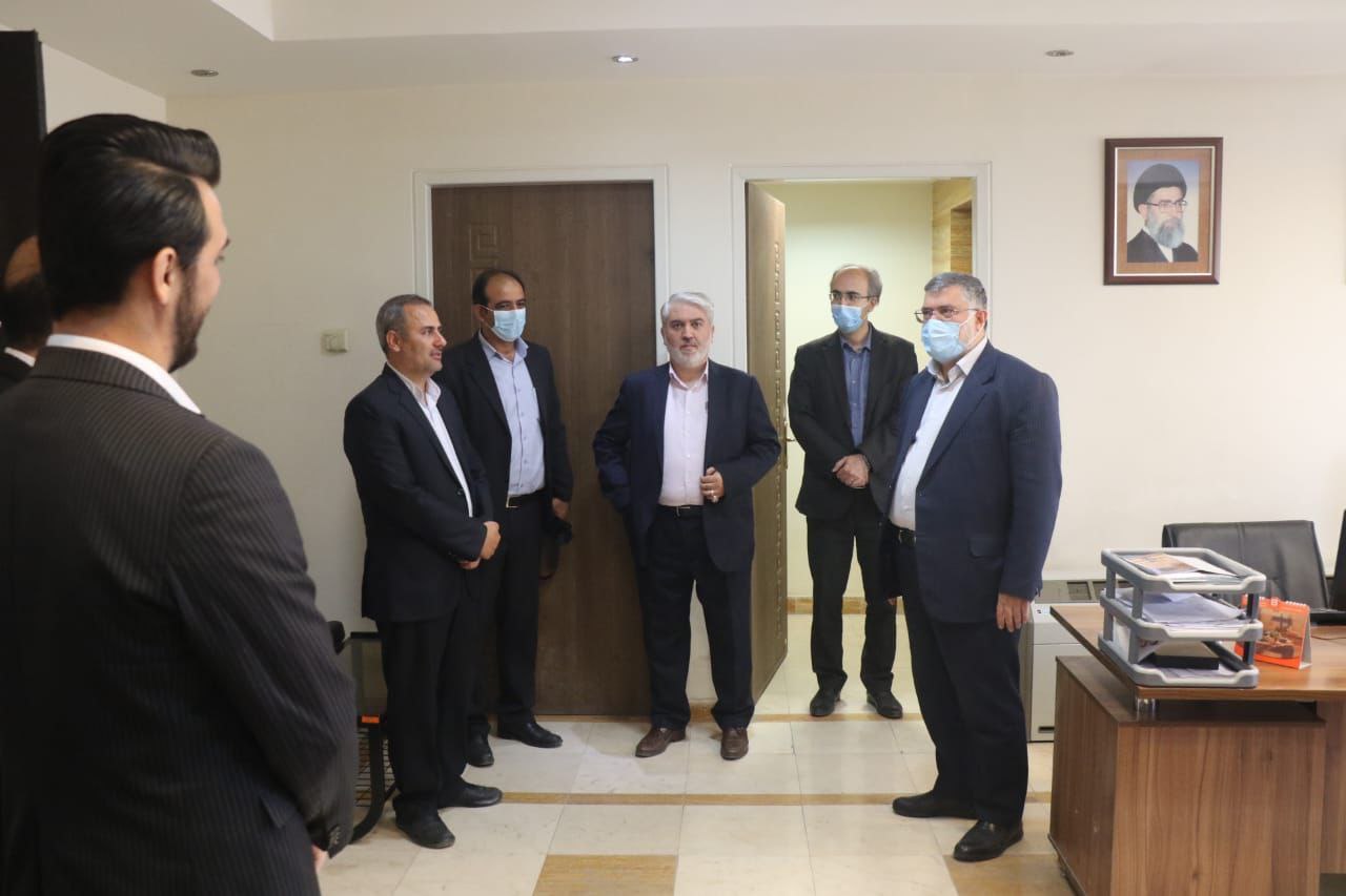 دیدار استاندار آذربایجان غربی با کارکنان روابط عمومی استانداری