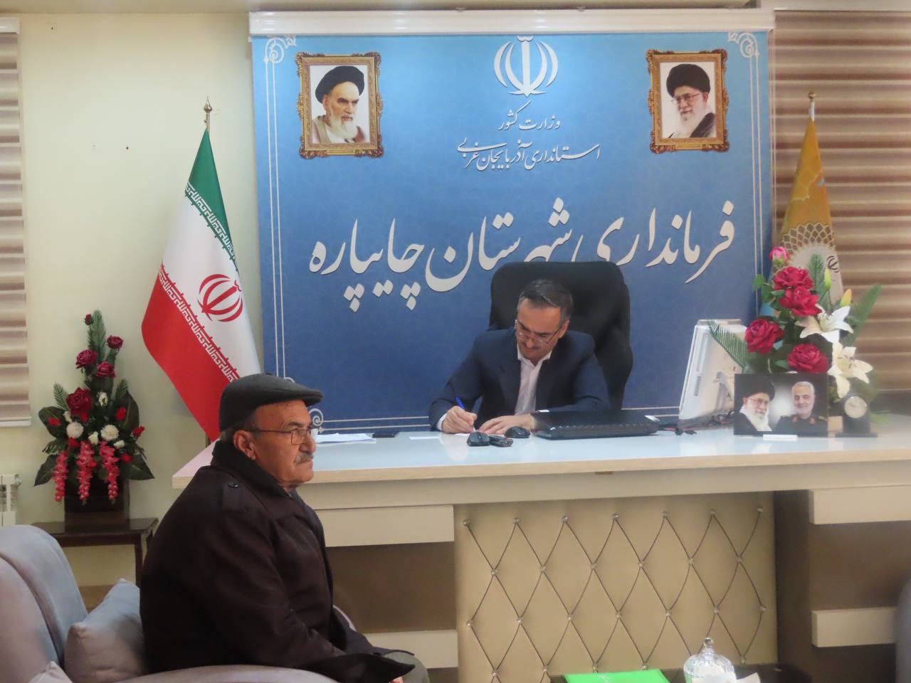 احصاء و بررسی مشکلات مردمی توسط نماینده عالی دولت در شهرستان چایپاره