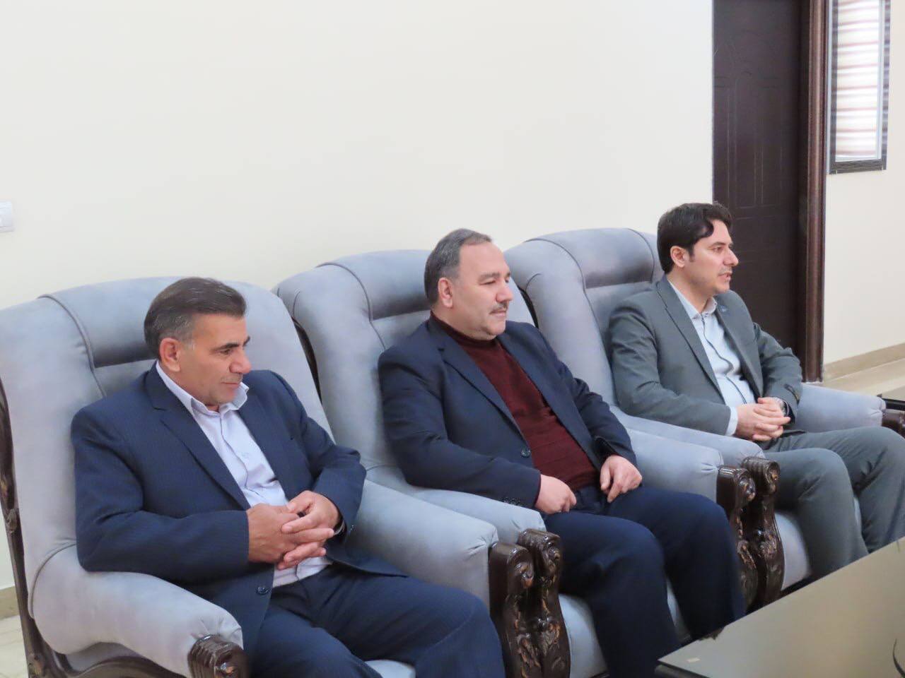 دیدار نوروزی روساء و مدیران دستگاه های اجرایی شهرستان با فرماندار چایپاره