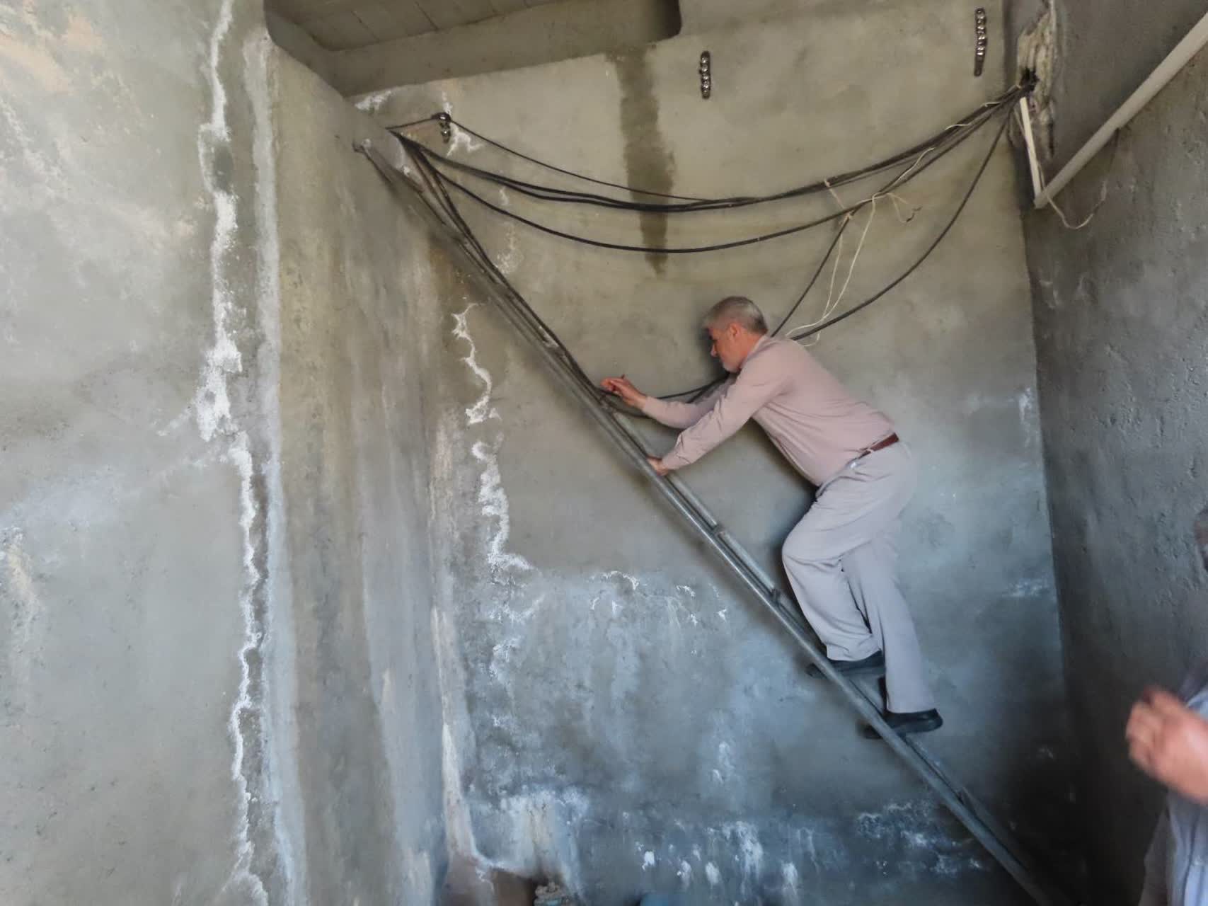 بازدید فرماندار چایپاره از ایستگاه پمپاژ آب شرب روستاهای محور تاج خاتون ، قوچاش و پیریادگار