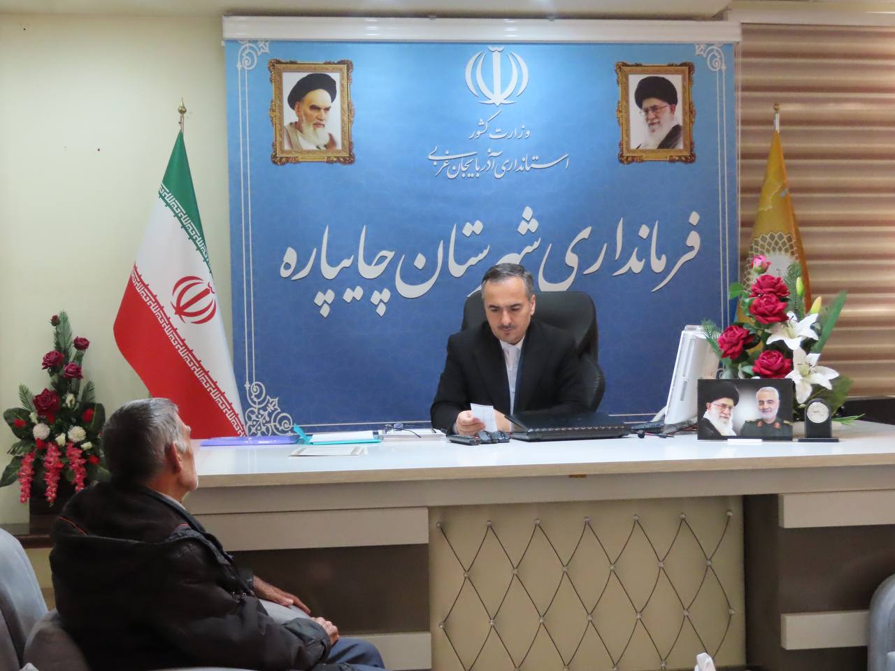 احصاء و بررسی مشکلات مردمی توسط نماینده عالی دولت در شهرستان چایپاره