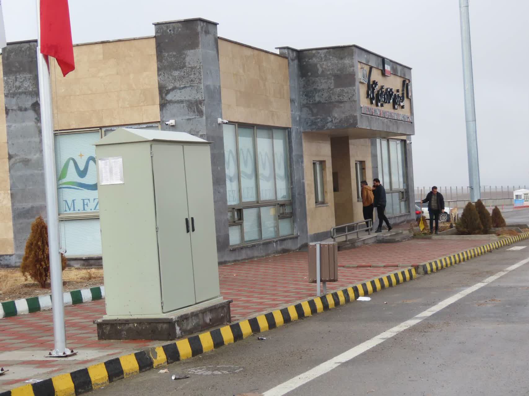 بازدید استاندار آذربایجان‌غربی از گیت خروجی منطقه آزاد ماکو