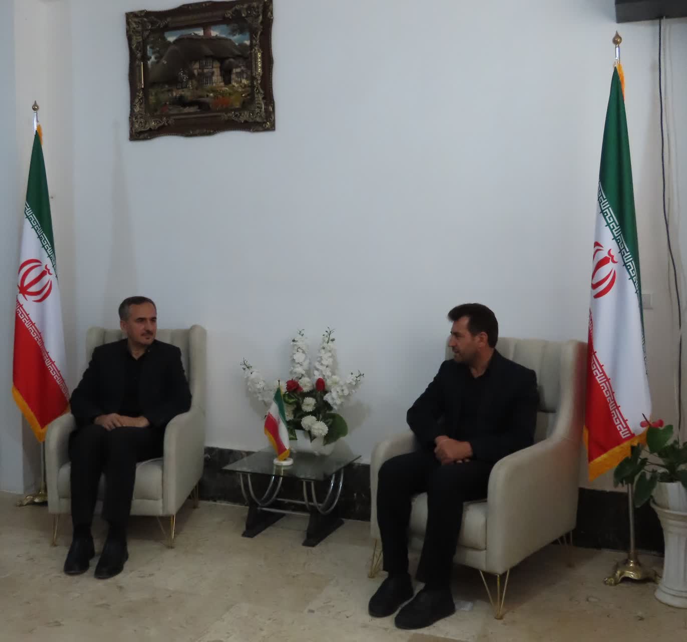 تجلیل فرماندار چایپاره از شهردار حاجیلار