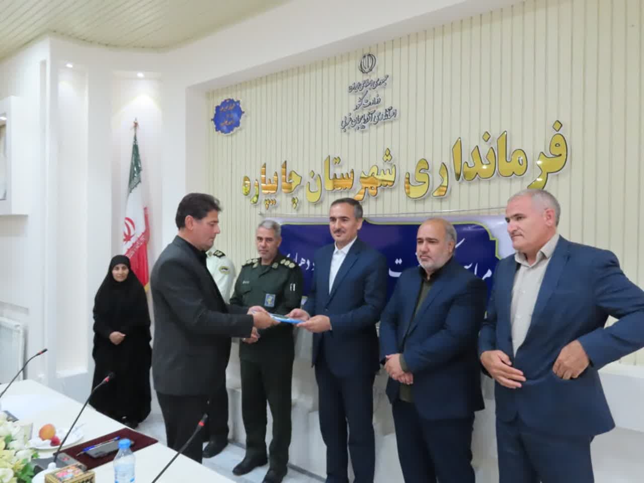 مراسم تکریم روز شهردار و دهیار