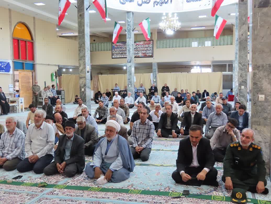 مراسم گرامیداشت شهدای حمله ددمنشانه رژیم صهیونیستی