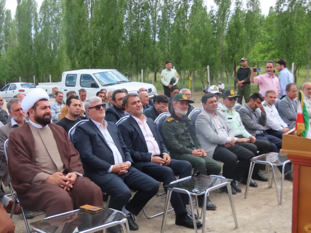 برگزاری مراسم کلنگ‌زنی پروژه بهسازی، تعریض و آسفالت محور روستای تاریخی و هدف گردشگری چورس