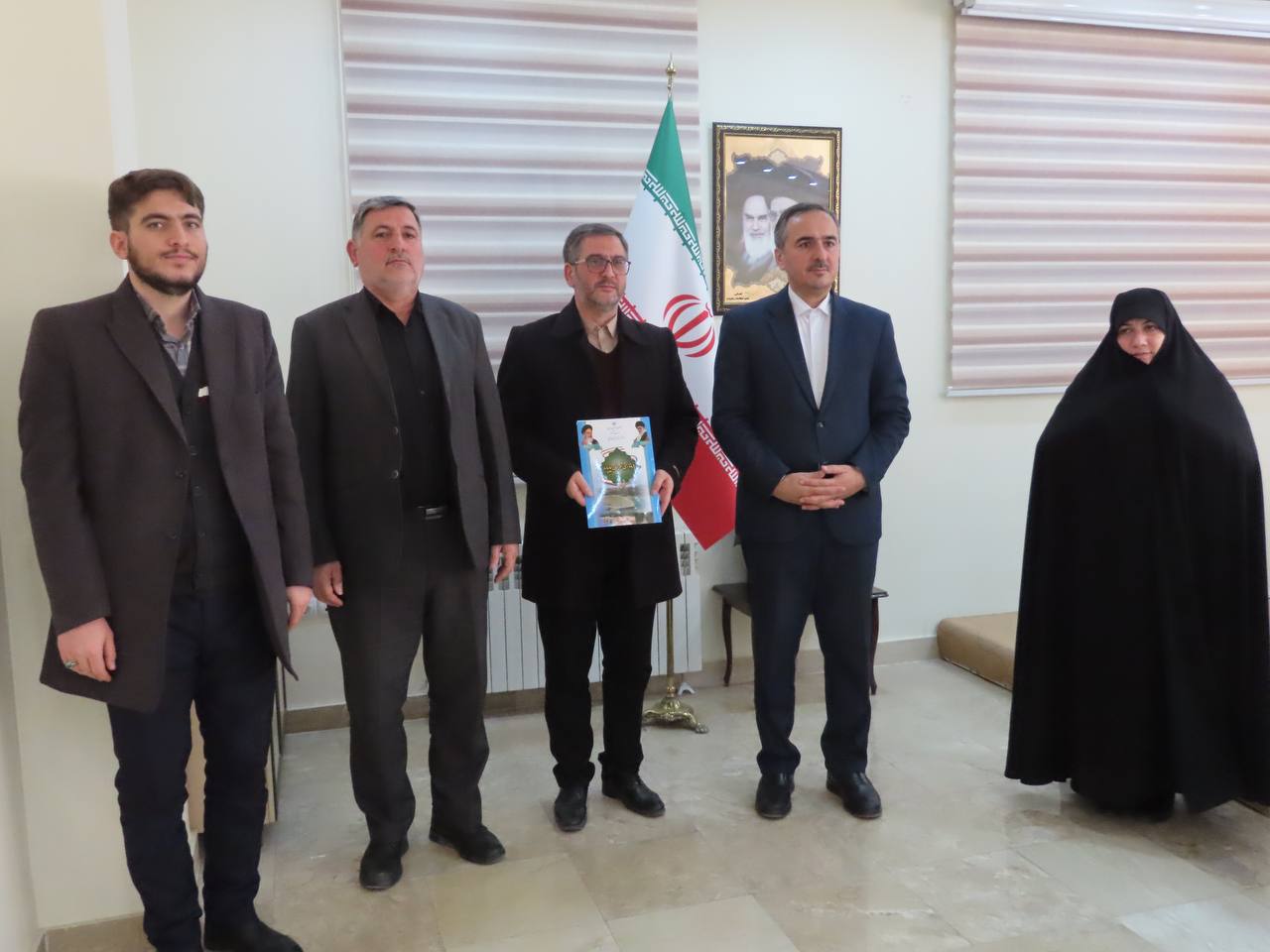 دیدار مدیر و معاونین اداره آموزش و پرورش شهرستان با فرماندار چایپاره