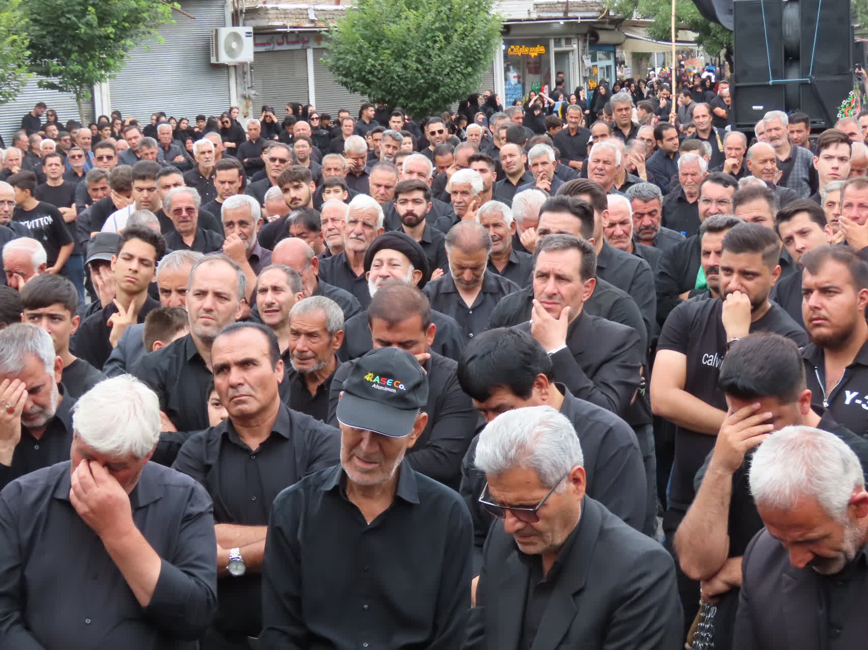 مراسم باشکوه تجمع عاشورائیان شهرستان چایپاره