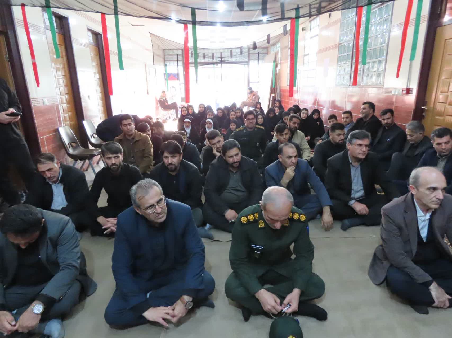 آیین وداع با پیکر مطهر شهید گمنام هشت سال دفاع مقدس