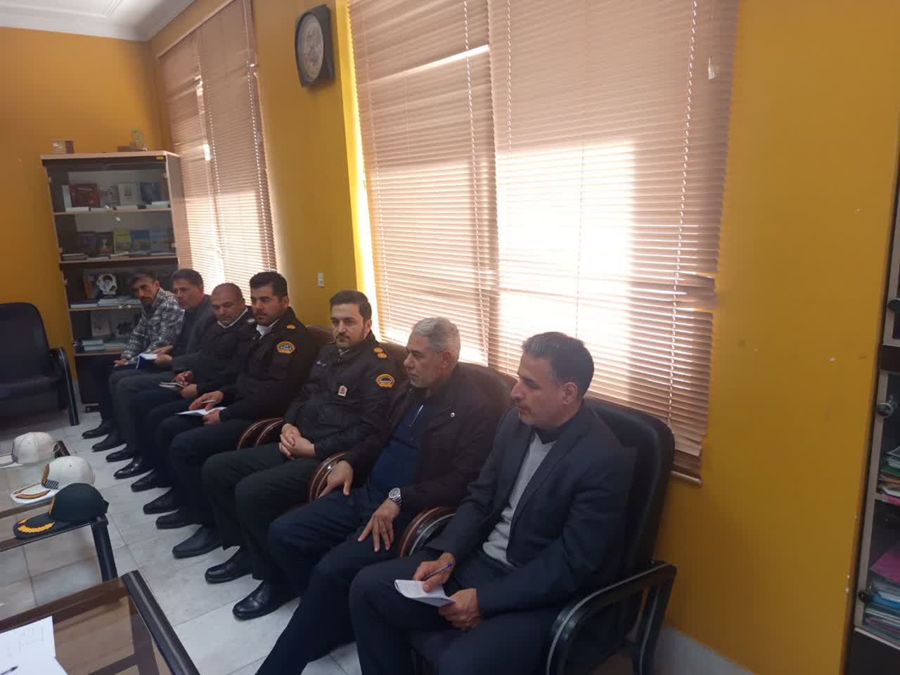 برگزاری جلسه شورای هماهنگی ترافیک شهرستان چایپاره