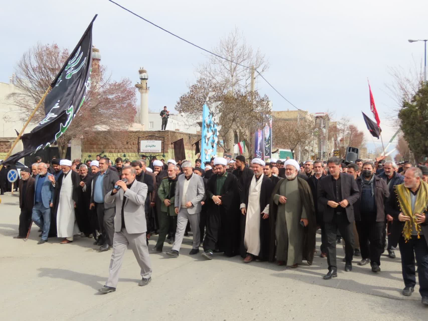 راهپیمایی محکومیت جنایات بی‌سابقه آمریکای جنایتکار و رژیم صهیونسیتی و ابراز ارادت به رهبر شهید انقلاب اسلامی در چایپاره