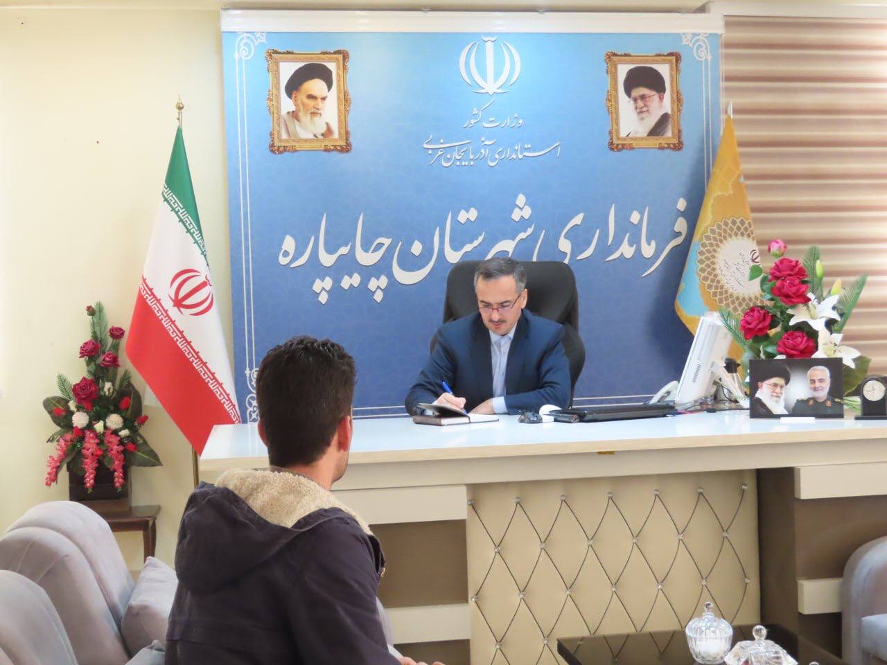 احصاء و بررسی مشکلات مردمی توسط نماینده عالی دولت در شهرستان چایپاره