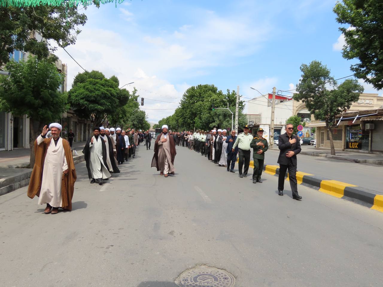 برگزاری مراسم عزاداری خیابانی سالروز ارتحال بنیانگذار کبیر انقلاب اسلامی در شهرستان چایپاره