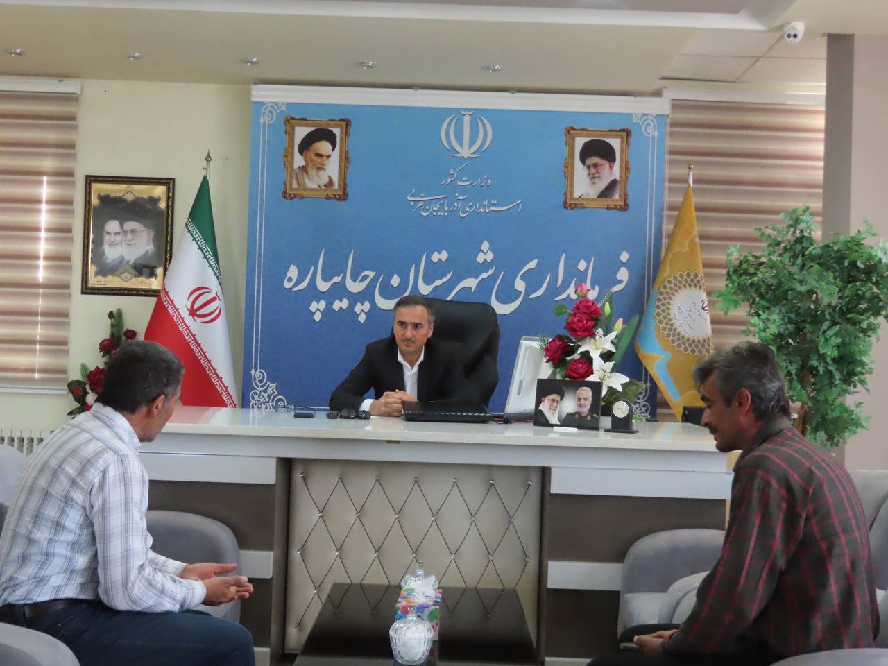 احصاء و بررسی مشکلات مردمی توسط نماینده عالی دولت در شهرستان چایپاره