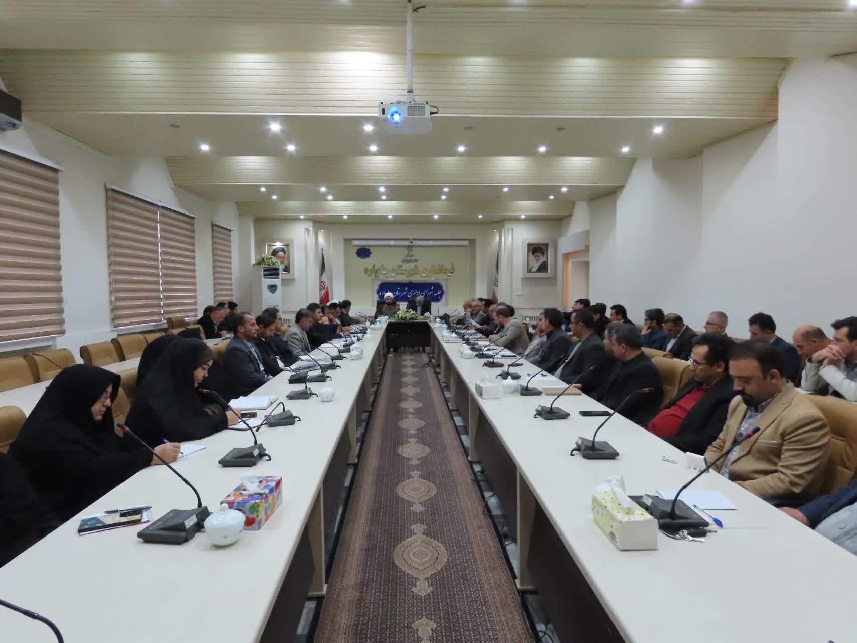 برگزاری جلسه شورای اداری شهرستان چایپاره