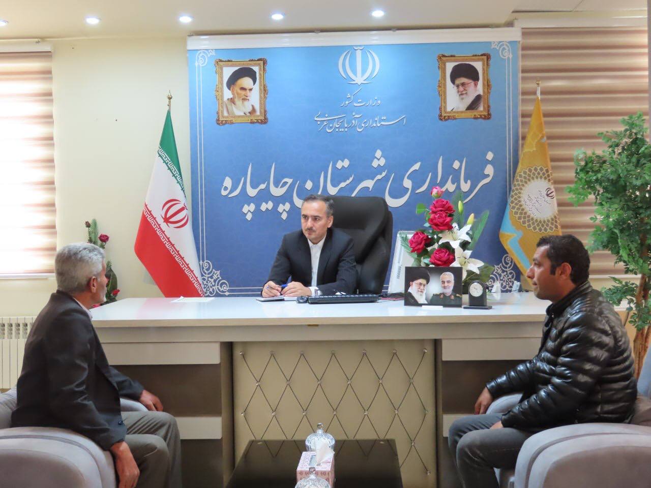 احصاء و بررسی مشکلات مردمی توسط نماینده عالی دولت در شهرستان چایپاره