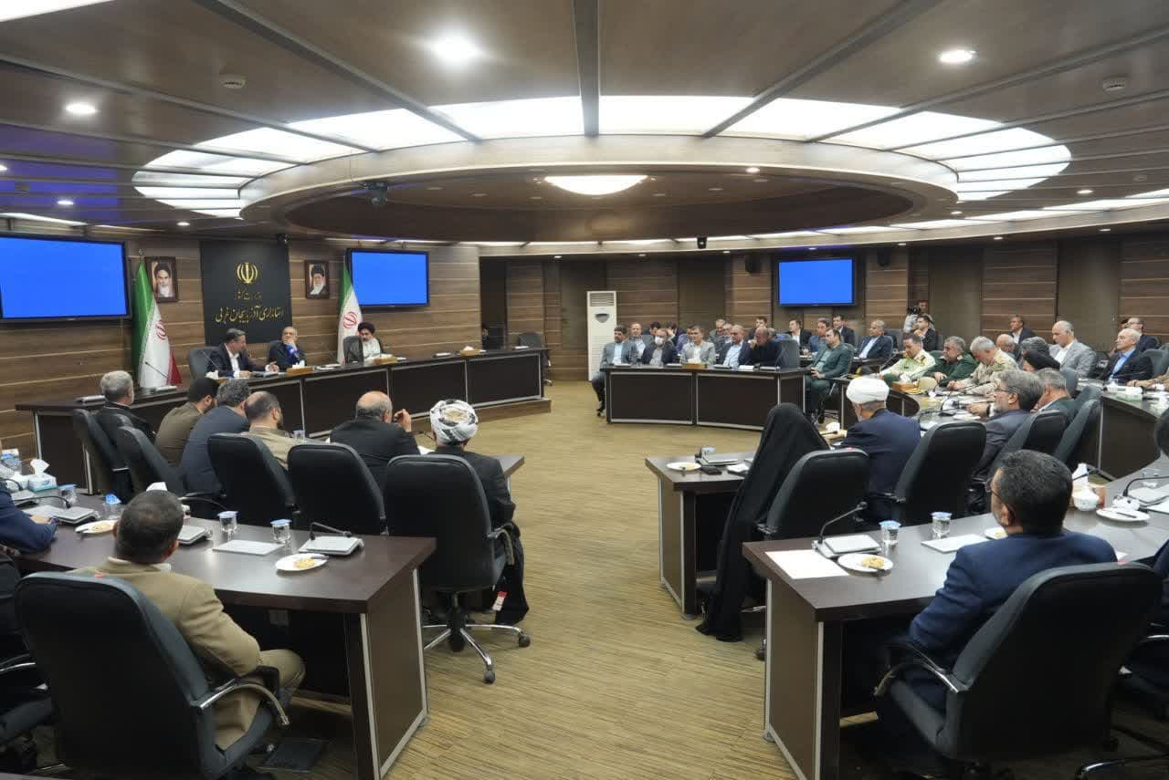 برگزاری جلسه هماهنگی همایش بینالمللی فرصتهای سرمایهگذاری در آذربایجانغربی + تصاویر