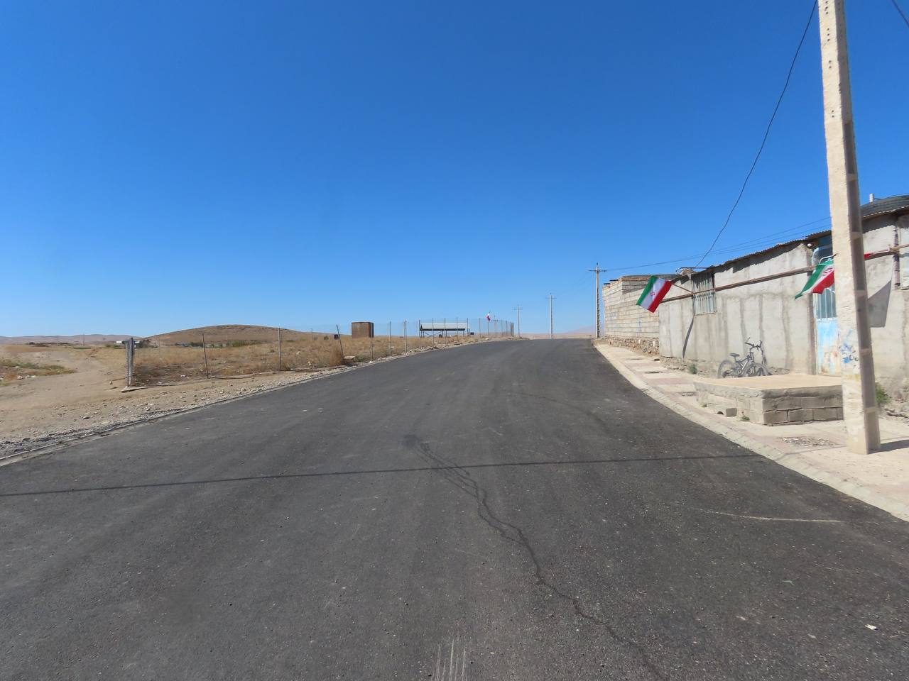 افتتاح آسفالت طرح هادی و آسفالت معابر روستای کامل آباد