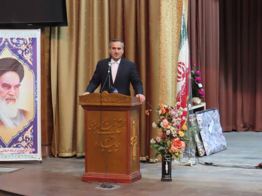 آیین تکریم و معارفه فرمانده انتظامی شهرستان چایپاره