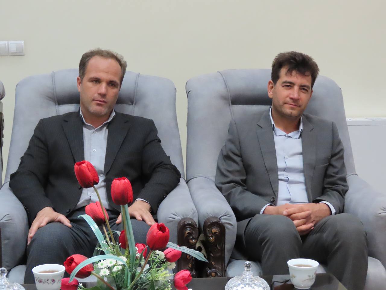 دیدار نوروزی روساء و مدیران دستگاه های اجرایی با فرماندار چایپاره
