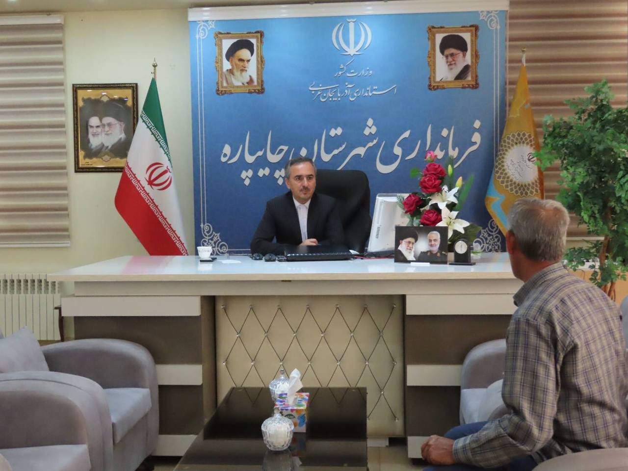 احصاء و بررسی مشکلات مردمی توسط نماینده عالی دولت در شهرستان چایپاره