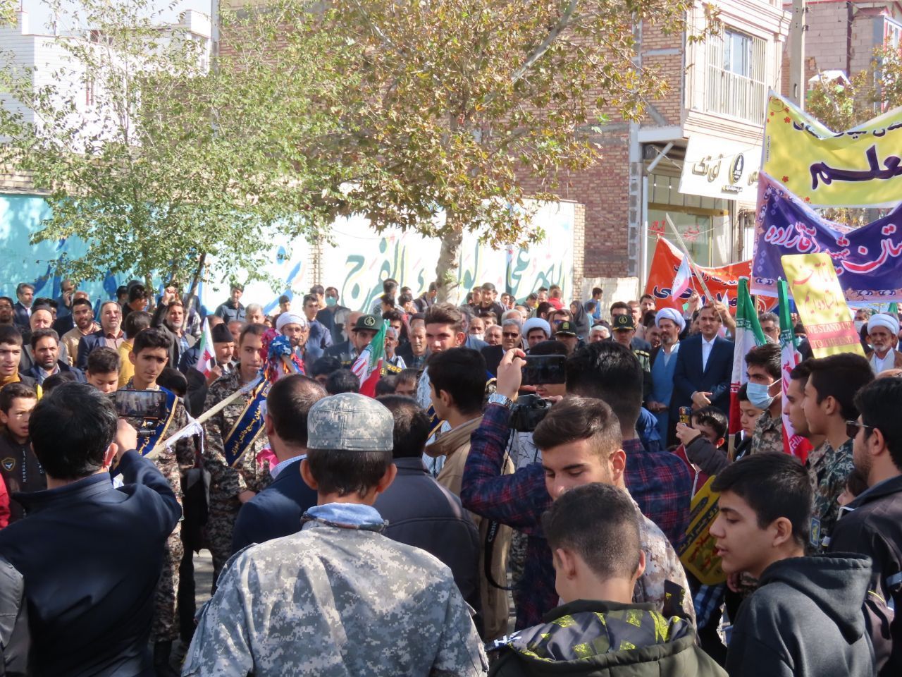 برگزاری مراسم 13 آبان در چایپاره همزمان با سراسر کشور