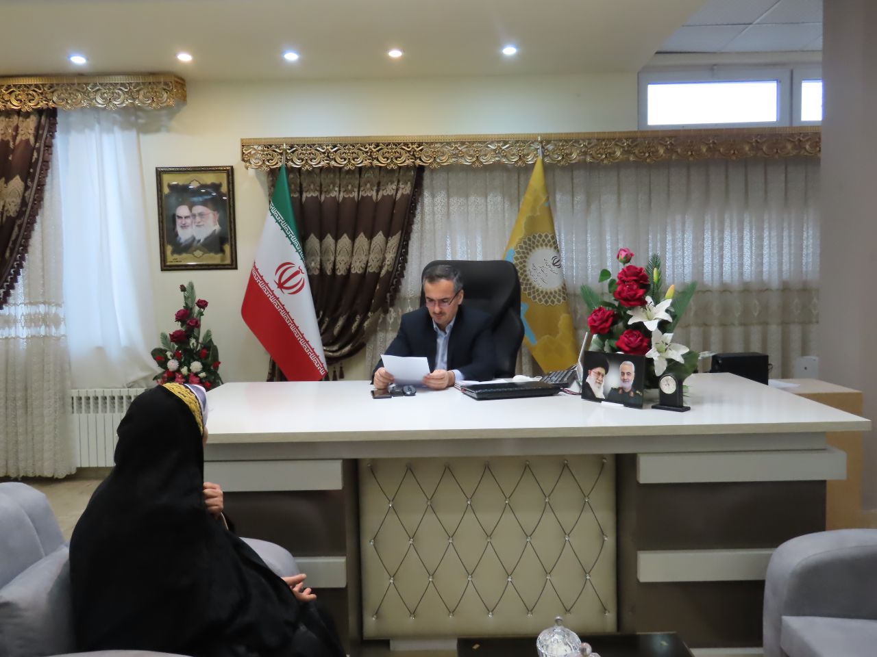 برگزاری ملاقات مردمی فرماندار شهرستان چایپاره