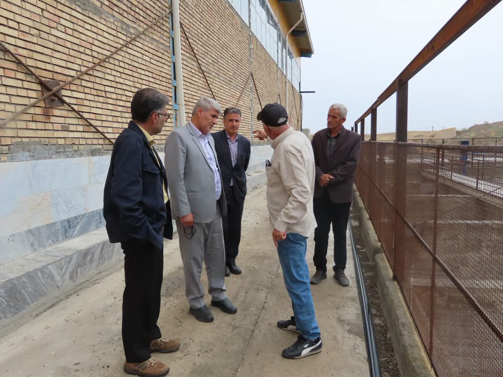 بازدید فرماندار چایپاره از شرکت معدنی کوه کمر چایپاره