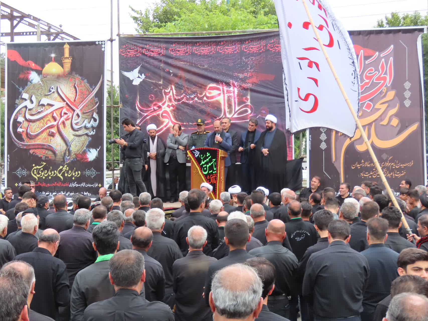 مراسم باشکوه تجمع عاشورائیان شهرستان چایپاره