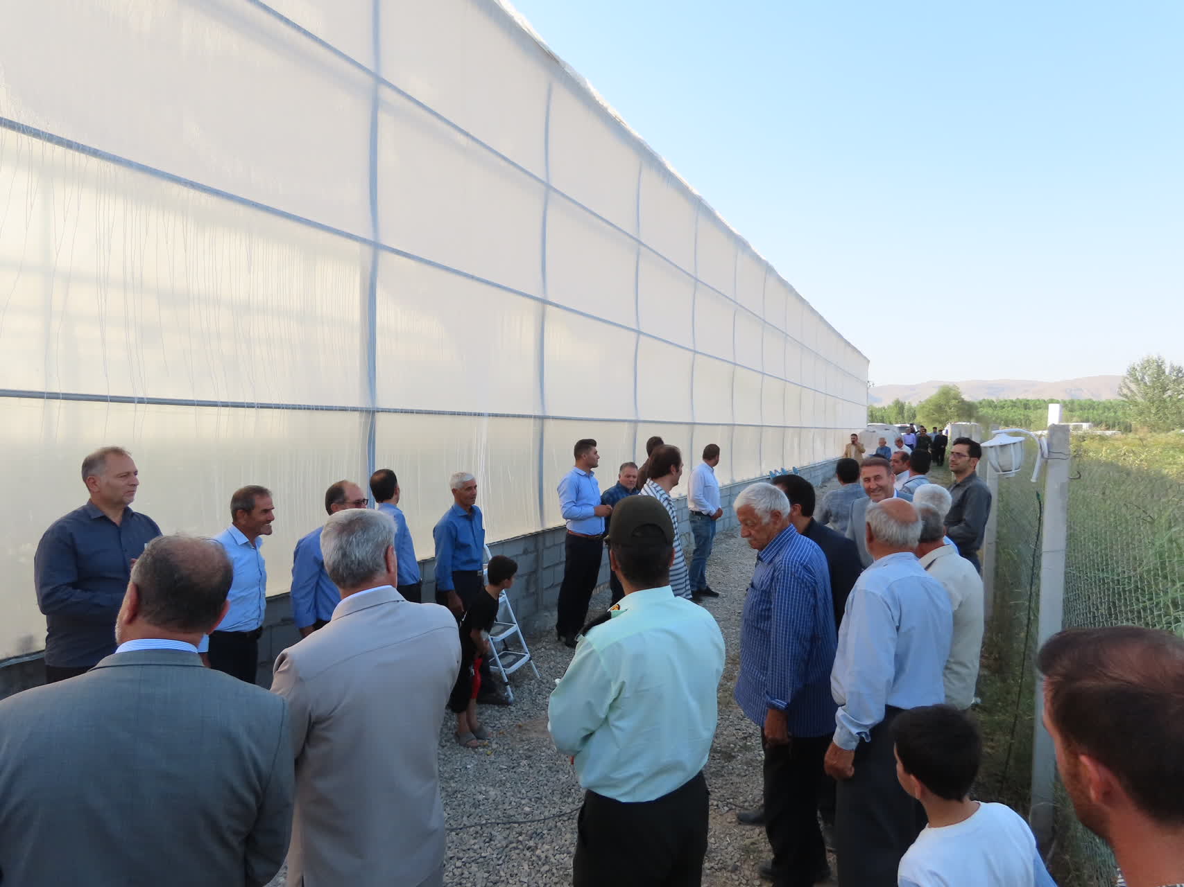 افتتاح گلخانه مدرن شهرستان چایپاره