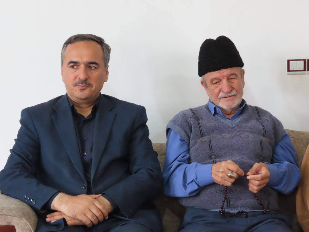 بهمناسبت هفته نیروی انتظامی صورت پذیرفت: دیدار با جانباز بسیجی