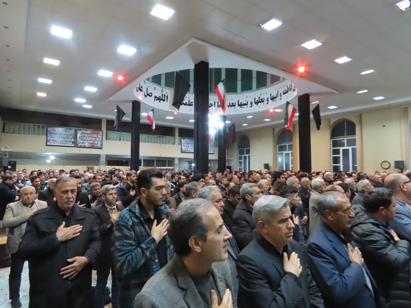 برگزاری مراسم عزاداری شهادت قائد امت، حضرت آیت الله خامنه‌ای(قدس سره)