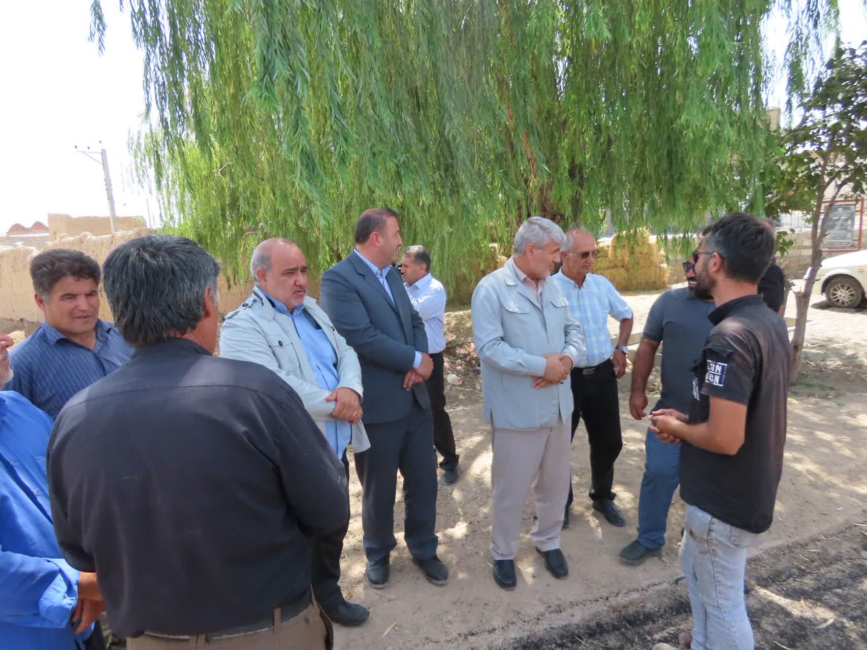 طرح عمرانی بهسازی و آسفالت معابر روستای یتیم آغلی آماده افتتاح شد