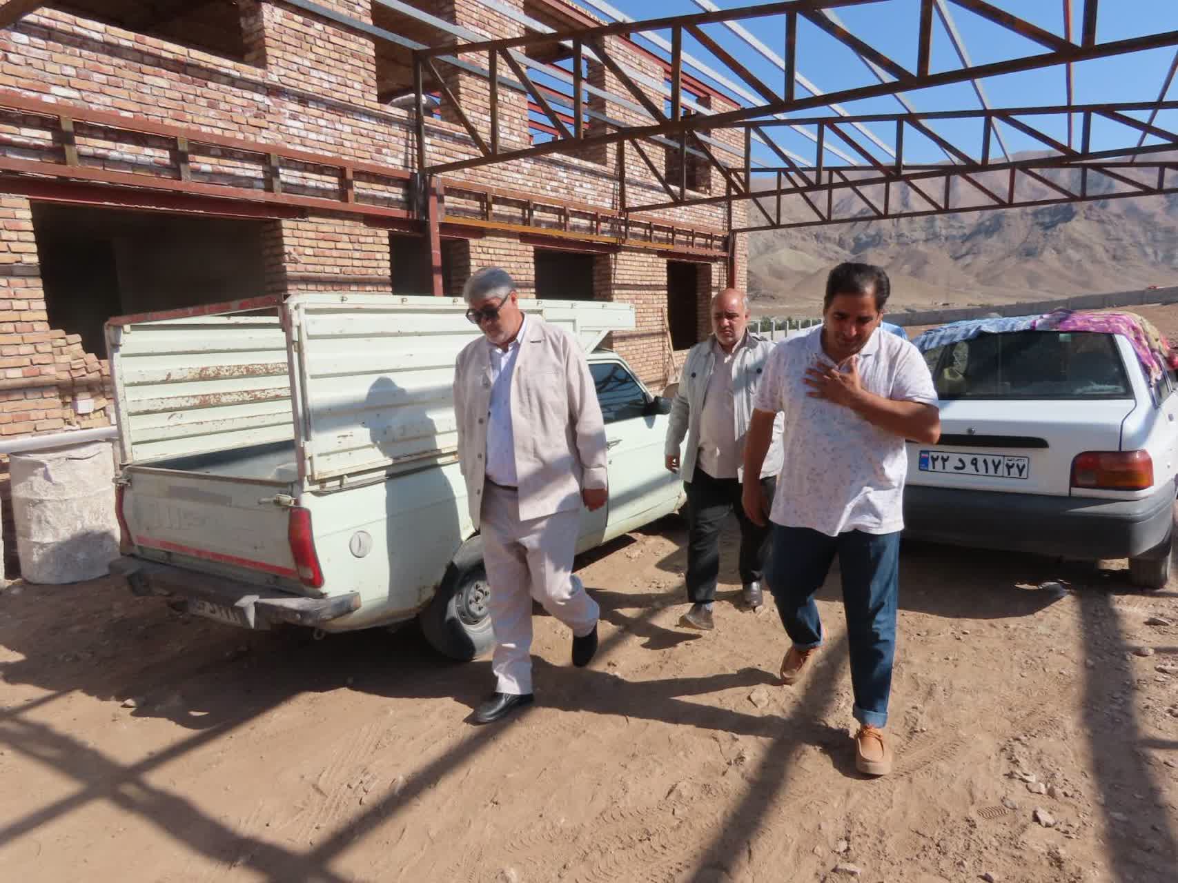 بازدید فرماندار چایپاره از مجتمع فولاد آذربایجان