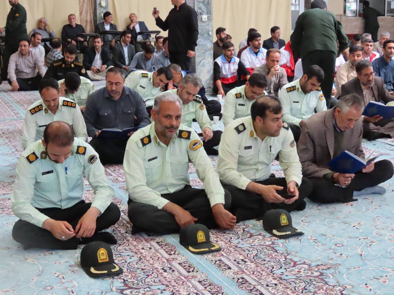مراسم گرامیداشت اولین سالگرد شهادت شهدای خدمت در شهرستان چایپاره