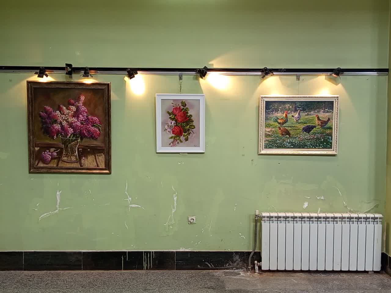 مراسم افتتاح نمایشگاه نقاشی