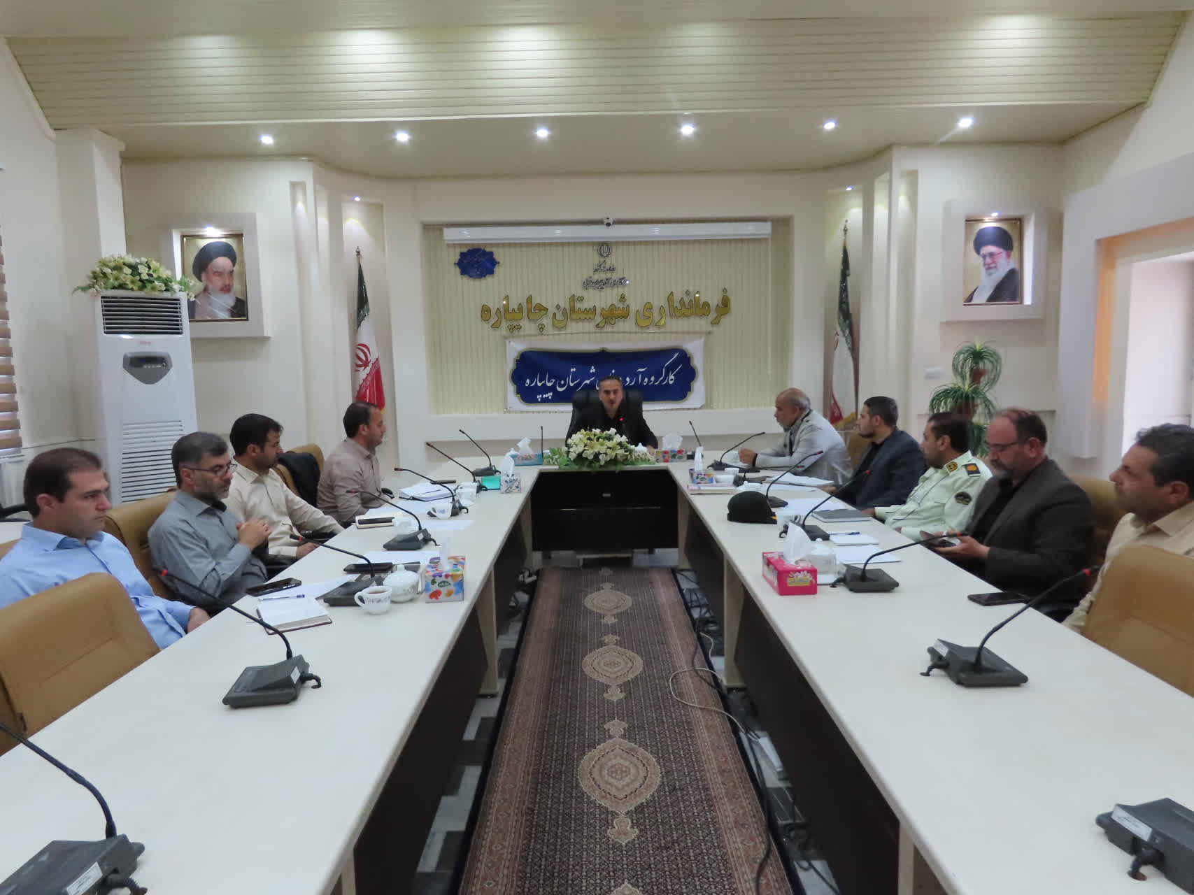 جلسه کارگروه آرد و نان شهرستان چایپاره