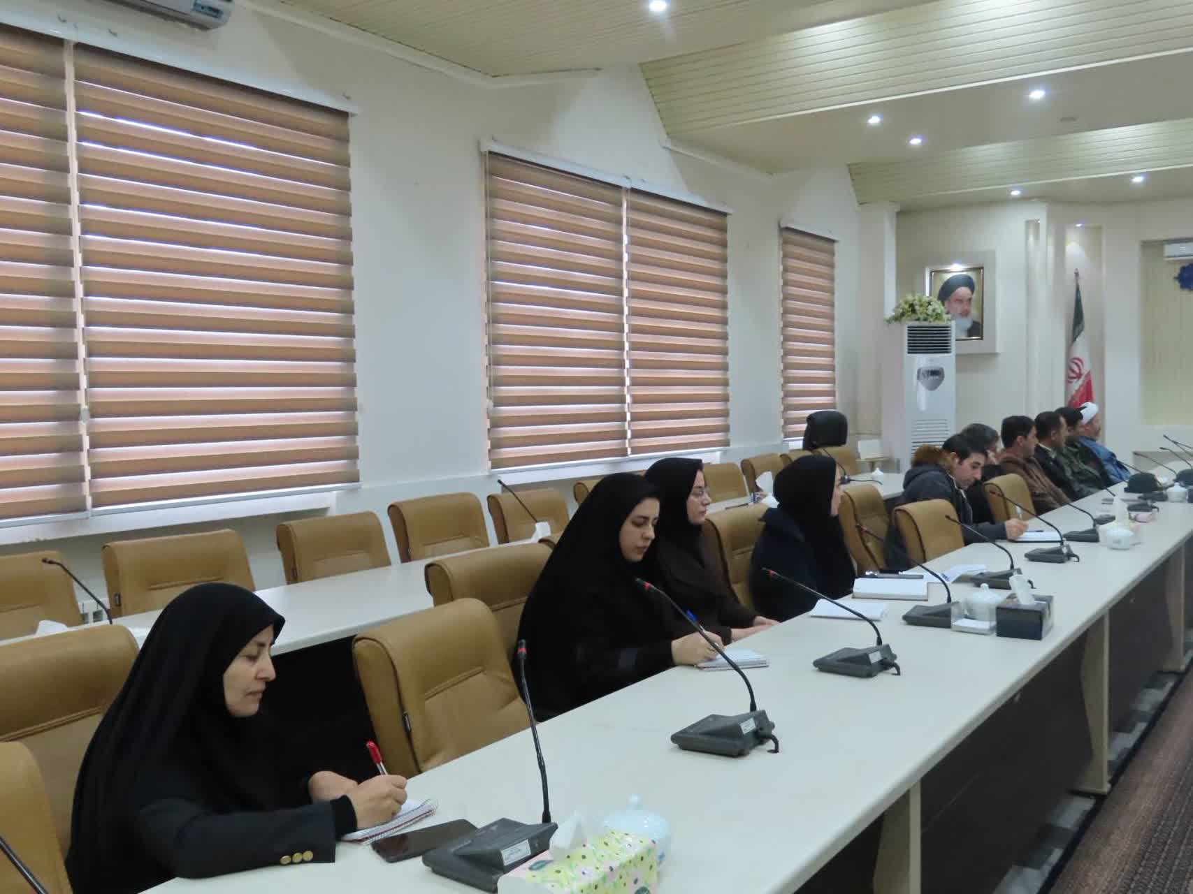 جلسه ستاد ساماندهی امور جوانان شهرستان چایپاره