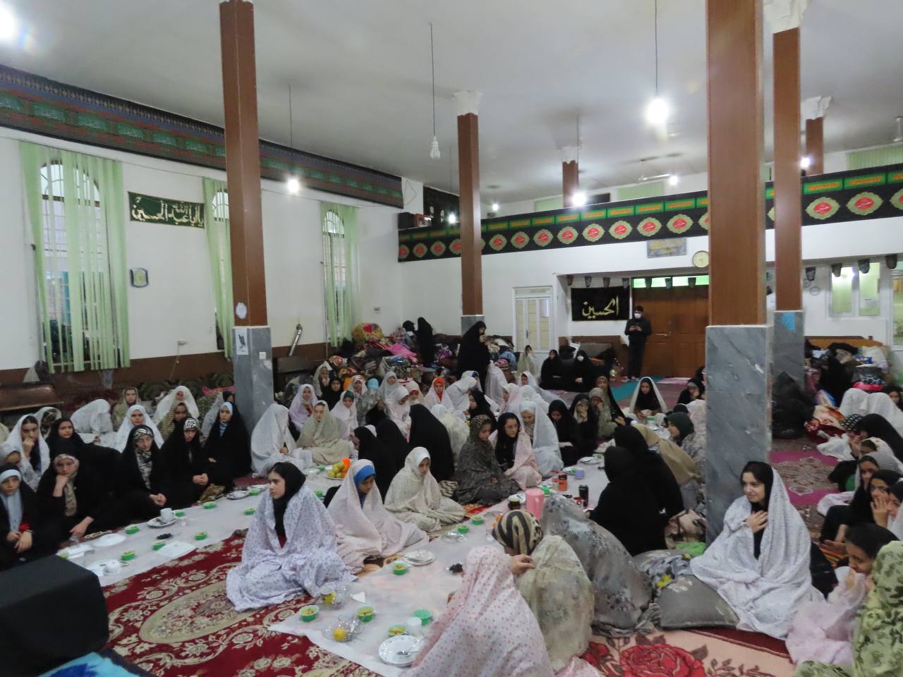 حضور فرماندار در مراسم اعتکاف دانش آموزی دختران شهرستان چایپاره