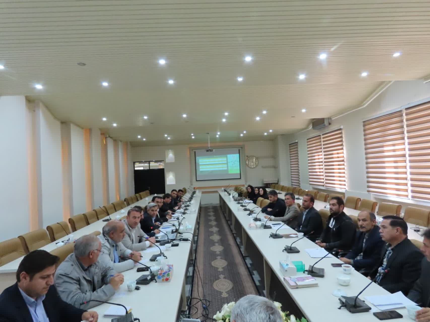 جلسه کارگروه ویژه پیشگیری و مقابله با ساخت و سازهای غیر مجاز شهرستان چایپاره