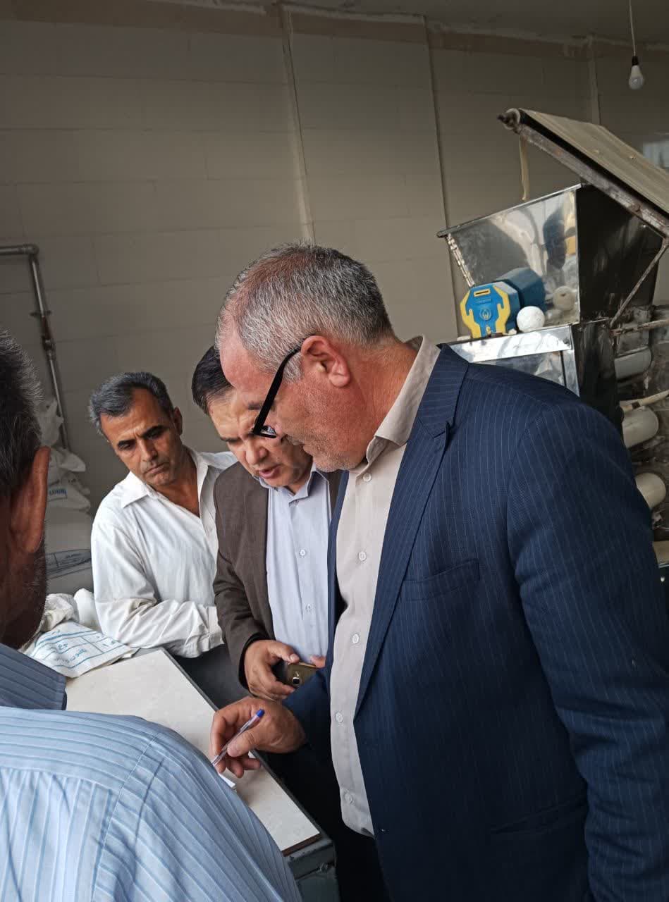 بازدید بخشدار مرکزی از نانوایی های روستایی بخش مرکزی